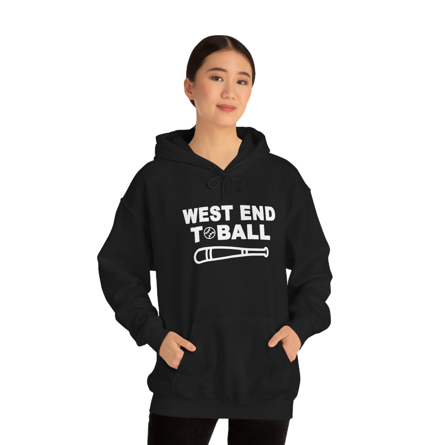 West End T-Ball Adult Hoodie