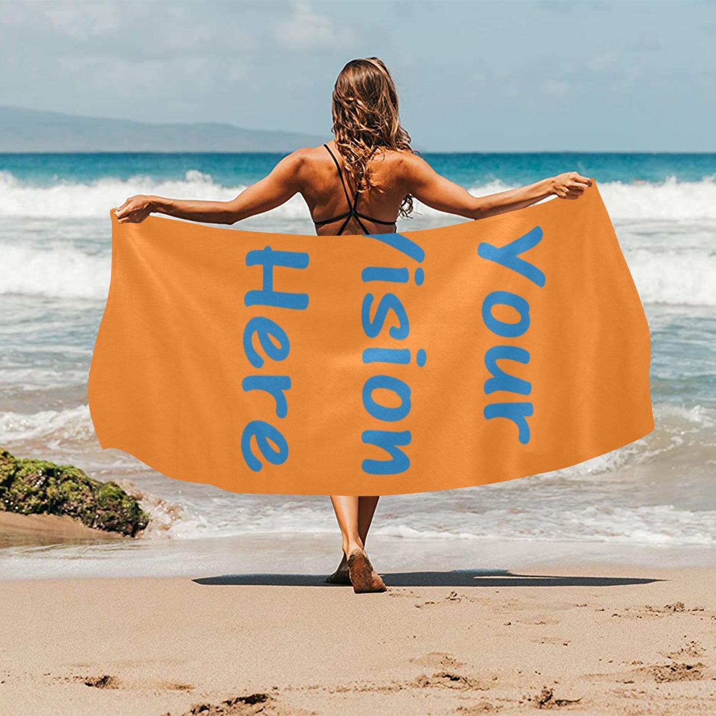 Personalized Towel Beach Towel 30x60"