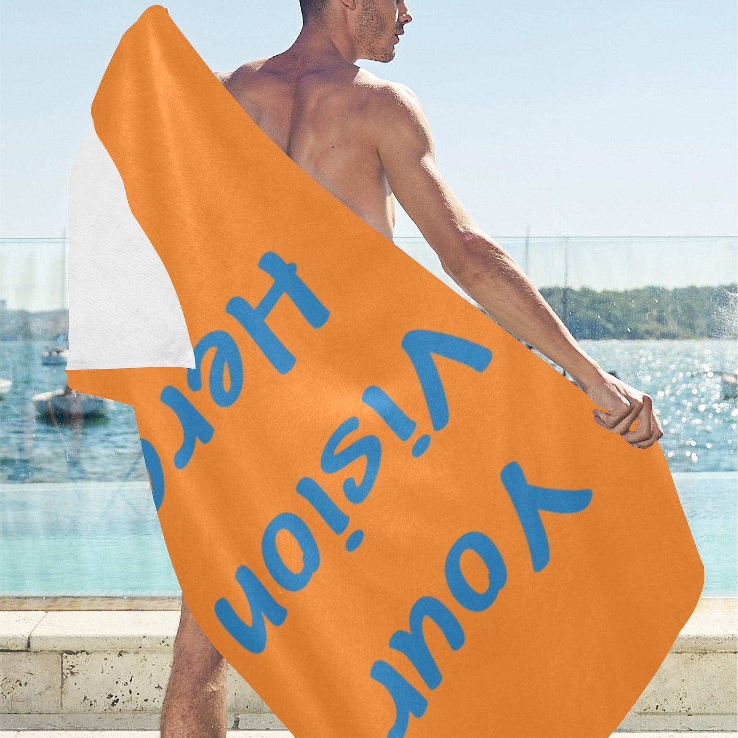 Personalized Towel Beach Towel 30x60"